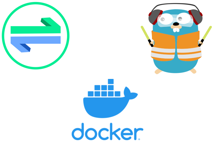 OAuth2 Proxy, Traefik and Docker logos.